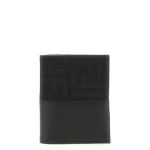 Fendi Men Ff Jacquard Cardholder